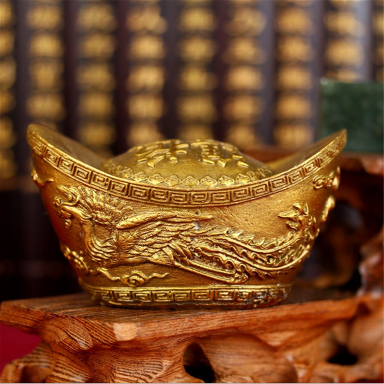 Amazon.co.jp: 風水 元寶 元宝 パワーアップ 風水アイテム 金運 財運