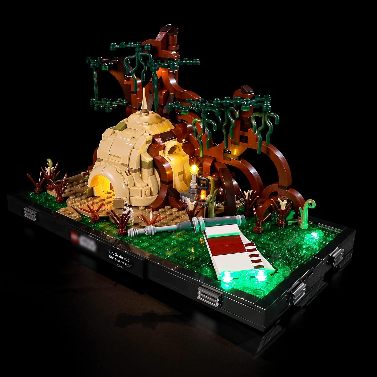 BRIKSMAX Light for Lego Dagobah-Jedi-Training-Diorama 75330 - Led Lighting Kit Compatible with Lego Star Wars 75330 - Not Include The Lego Set