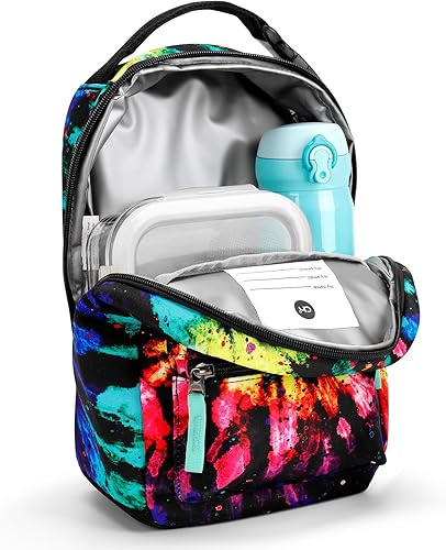 Miniatura 4 de Choco Mocha Lonchera para niñas, bolsa de almuerzo Tiy Dye, colorida