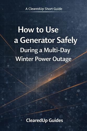 How to Use a Generator Safely During a Multi-day Winter
