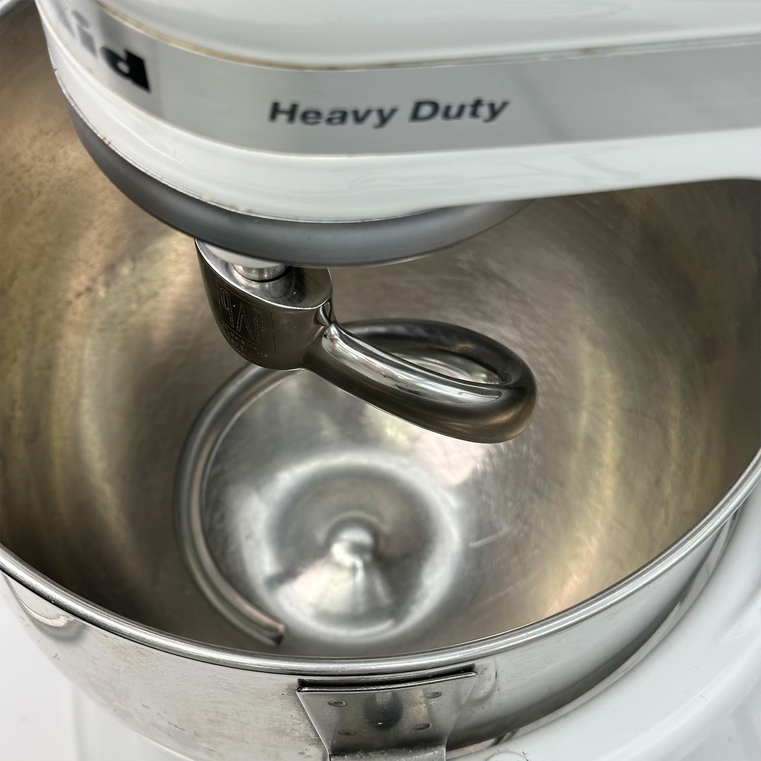 Gancho de masa en espiral duradero, compatible con batidoras KitchenAid Heavy Duty Series de 5 cuartos de galón (K4, K5, K5A, K5SS, KSM5, KDM5, KPM5, KP50, KSM50, KPM50, KSM450, KSM500, KPD162,