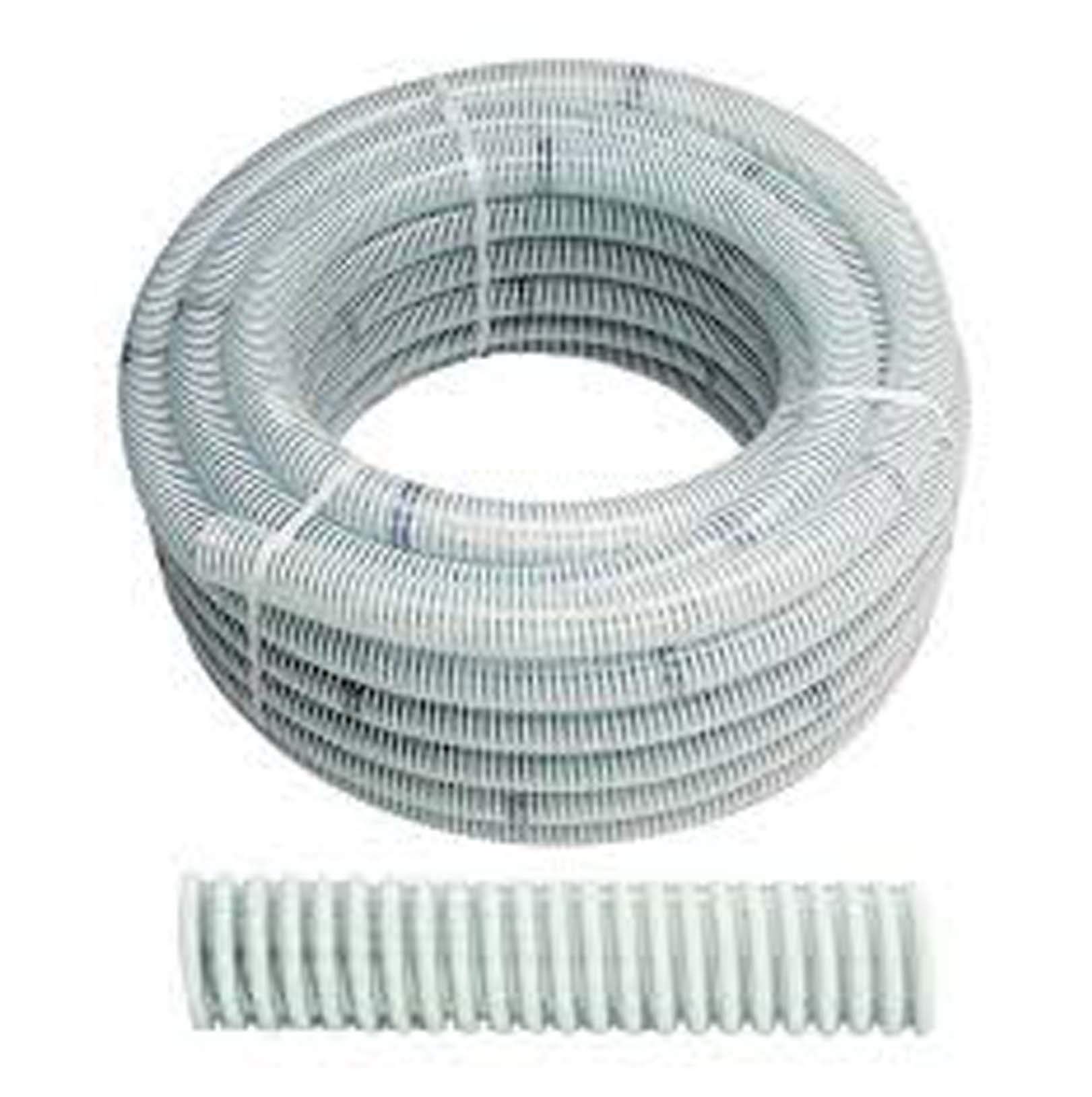 Bradas saf25 Tubo Flessibile di aspirazione/Tubo di Pressione, Ali di Flex, Lunghezza: 25 m, 7 Bar, Diametro 25 mm, Bianco, 40 x 40 x 20 cm