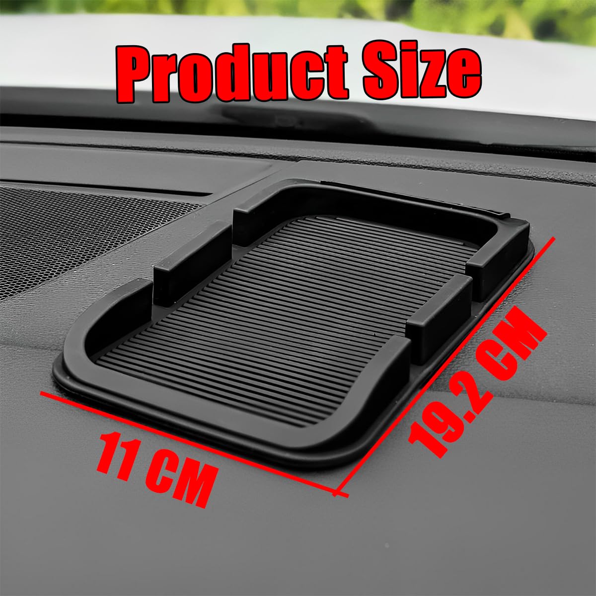 Universale Telefono Tappetino In Gomma Antiscivolo Cellulare Auto