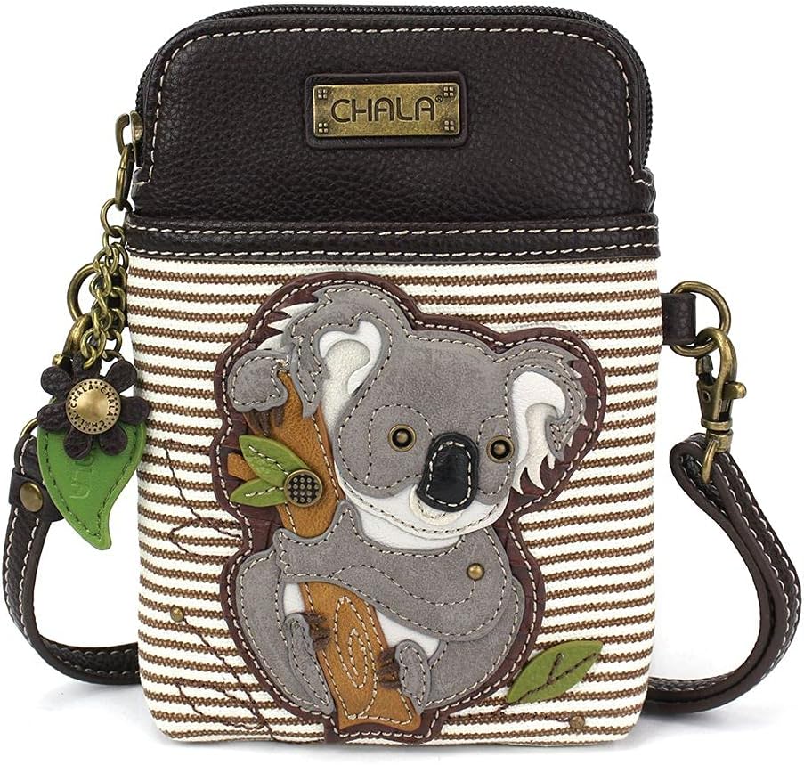 Chala Handbags Koala Cellphone Crossbody Handbag