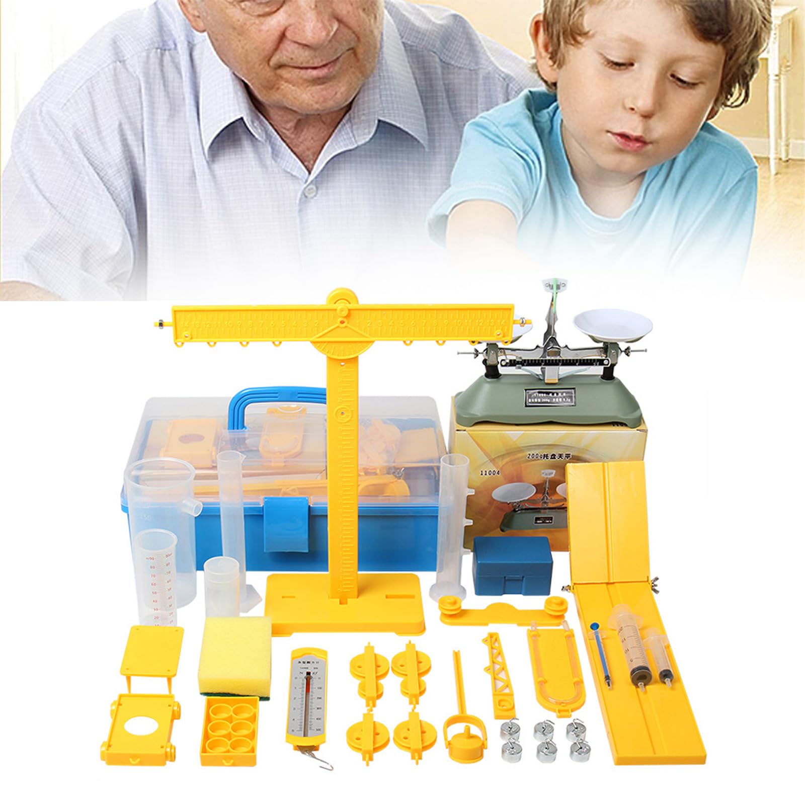 Set Completo Esperimenti Meccanica E Fisica. Sussidio Portatile Per L'insegnamento Della Dinamica Per Laboratori Scientifici E Formazione. Set Interattivo Per L'insegnamento Della Fisica.