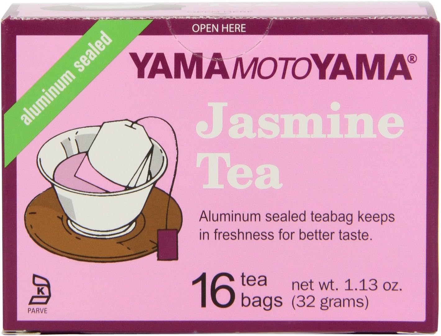 Stassen Pure Jasmine Green Tea, 100 Tea Bags (Pack of 2