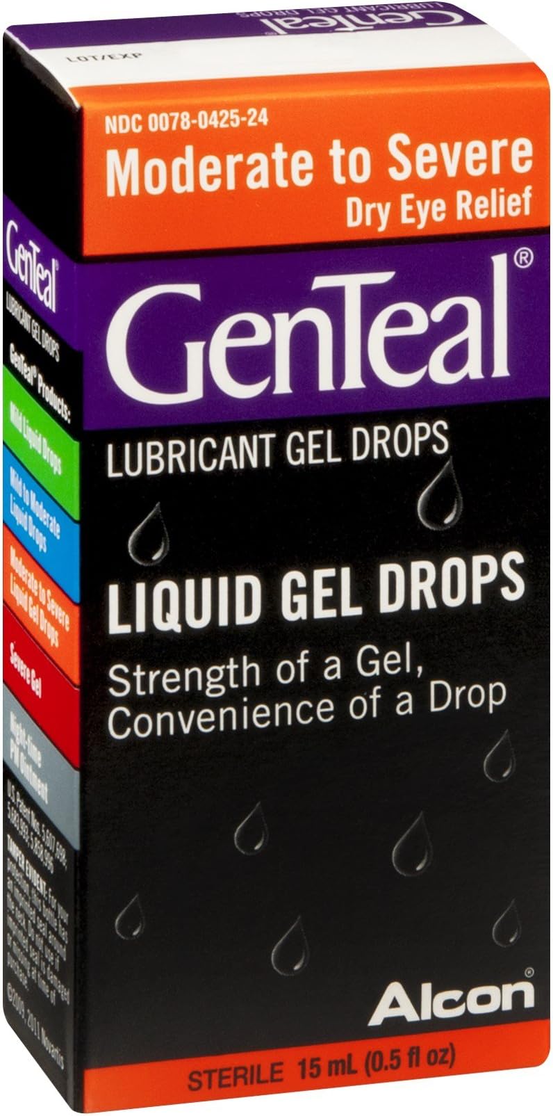 GENTEAL GEL DROPS 3/2.5 MG 15 ML
