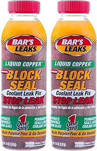 Amazon.com: Bar's Leaks 1109 Block Seal Liquid Copper Intake and