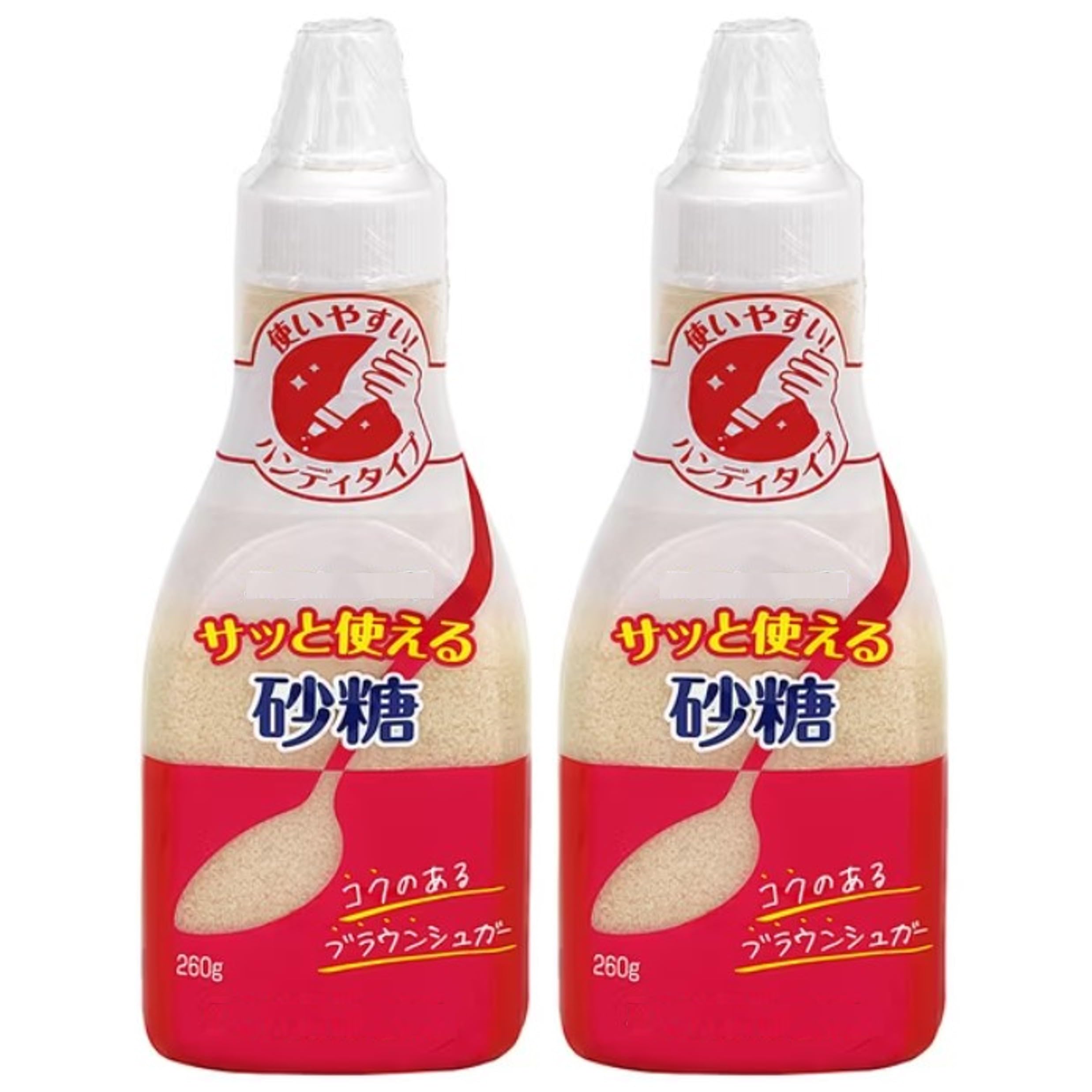 Amazon.co.jp: 【2本セット】 サッと使える砂糖 260g 本体 使いやすい