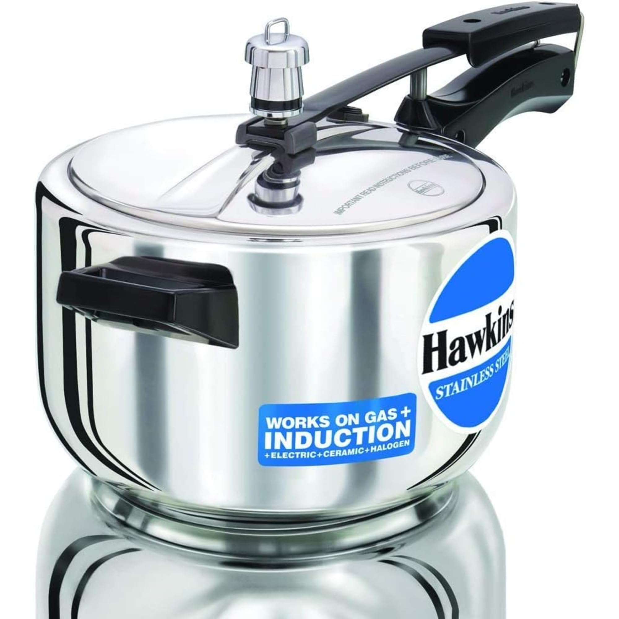 Hawkins Cuisinière À Pression En Acier Inoxydable 4.0 Litres