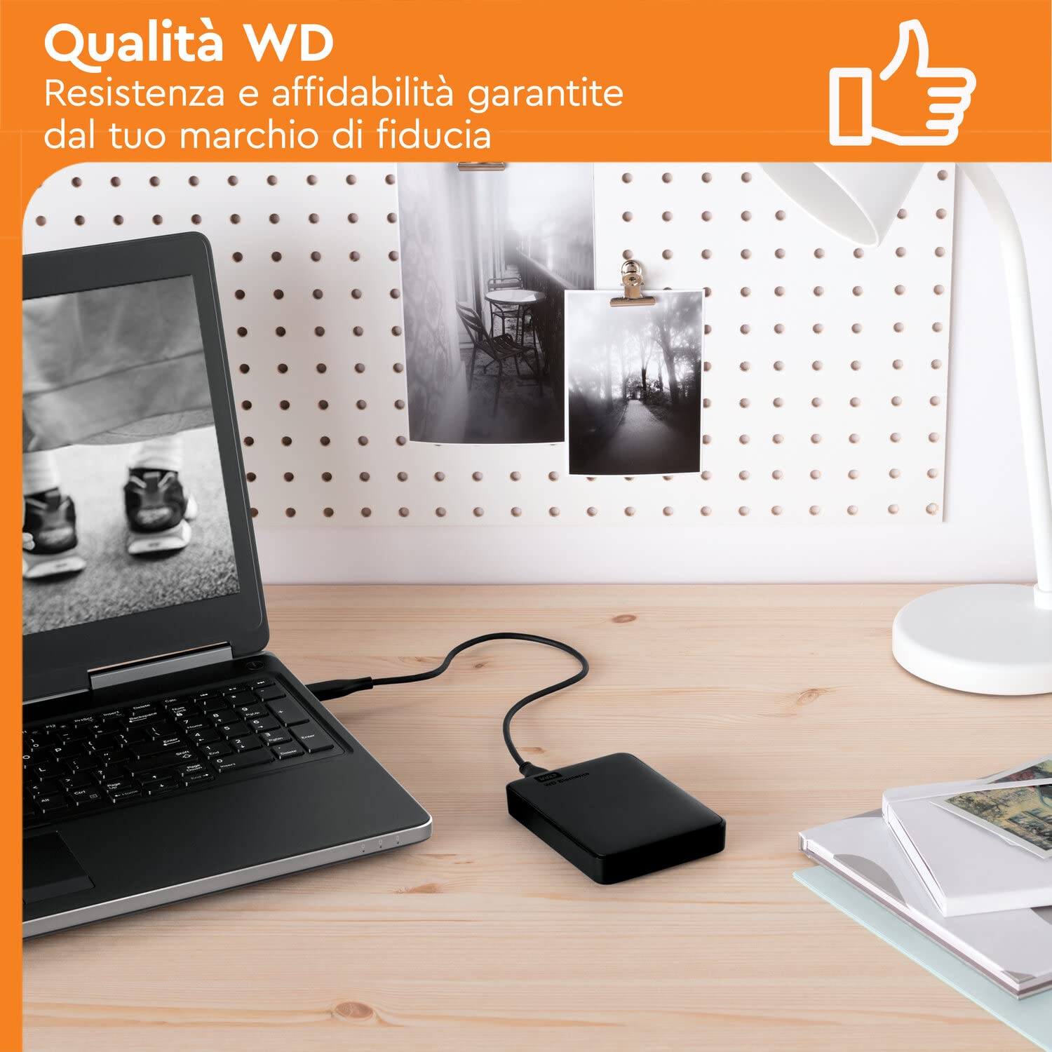 Western Digital 3TB Elements Portable External Hard Drive - USB 3.0