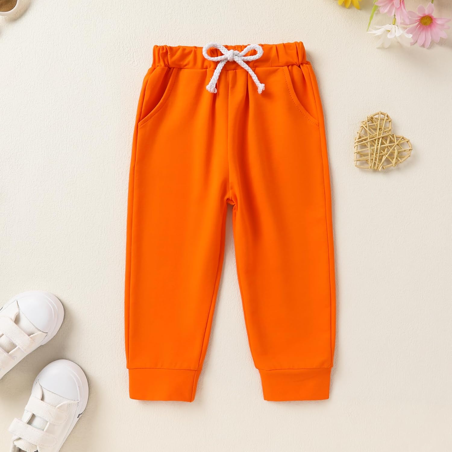 YOUNGER TREE Toddler Fall Outfits for Girl Long Sleeve Sweatsuit Top and Sweatpants Set Baby Girl Winter Clothes - Image 5