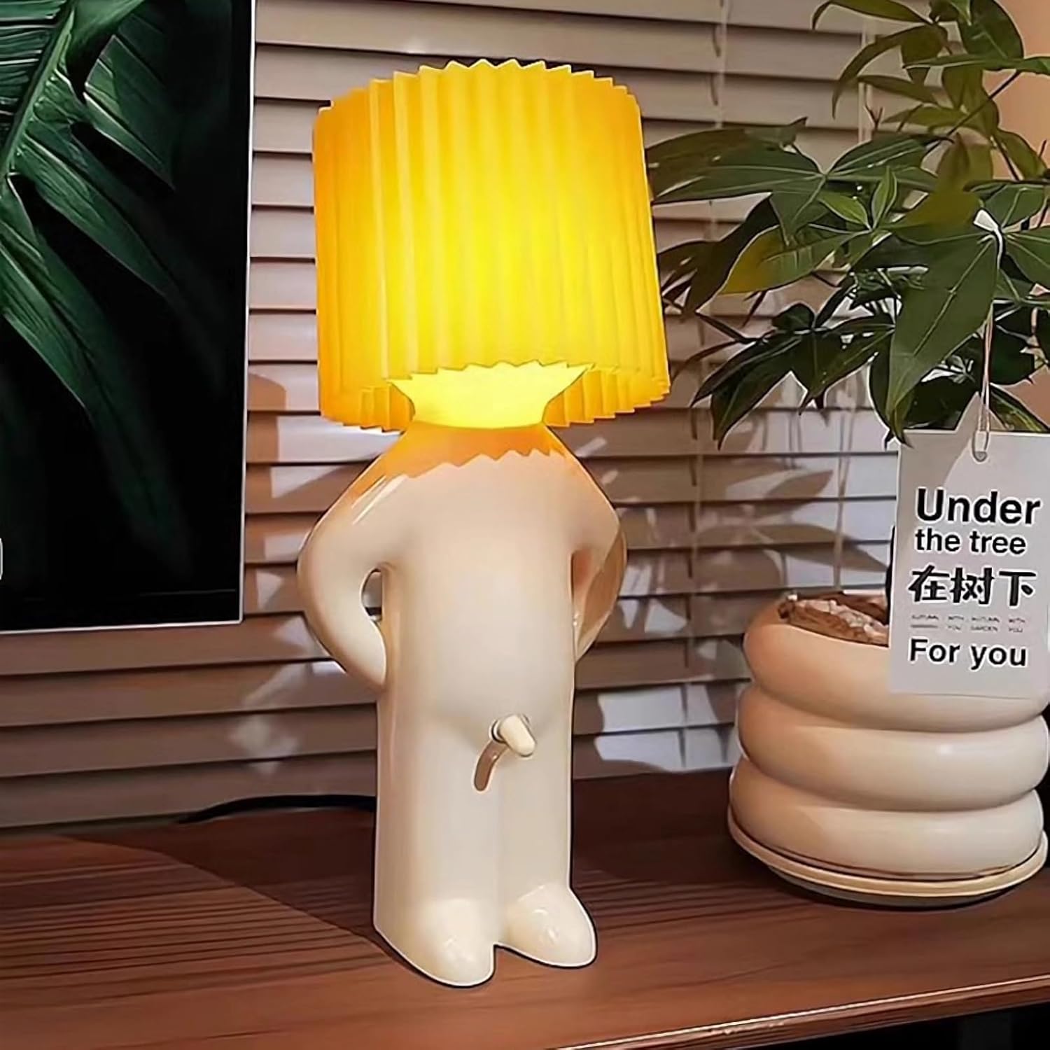 Gifts for Men Women Boyfriend Girlfriend Husband Wife, Funny Birthday Anniversary Gag Gifts, Bedside Table Lamp Night Light, White Elephant Gifts for Adults, Christmas Valentines Gifts for Him Her