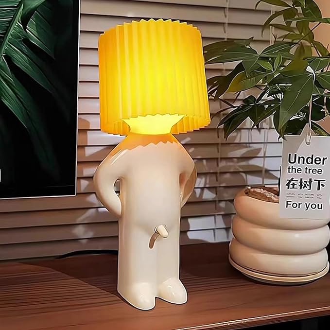 REPOSEX Gifts for Men Women Boyfriend Girlfriend Husband Wife, Funny Birthday Anniversary Gag Gifts, Bedside Table Lamp Night Light, White Elephant Gifts for Adults, Christmas Valentines Gifts for Him Her