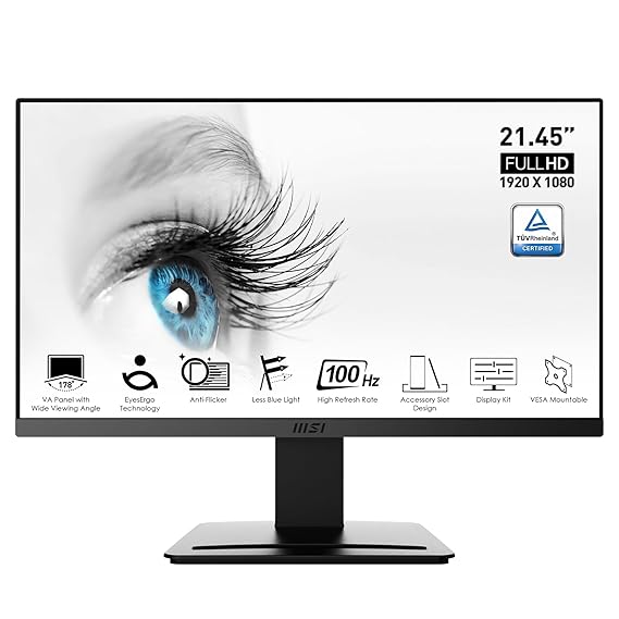MSI Pro Mp223 21.45 Inch Full HD LCD Monitor
