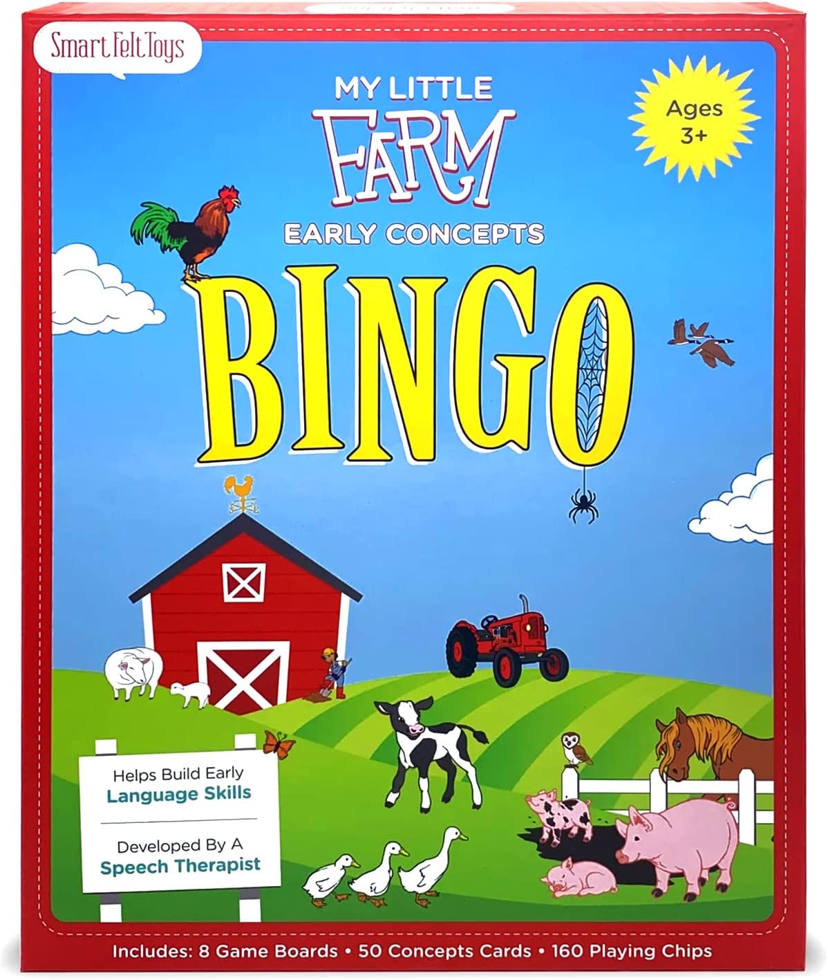 Smart Felt Toys My Little Farm Bingo Toys & Games