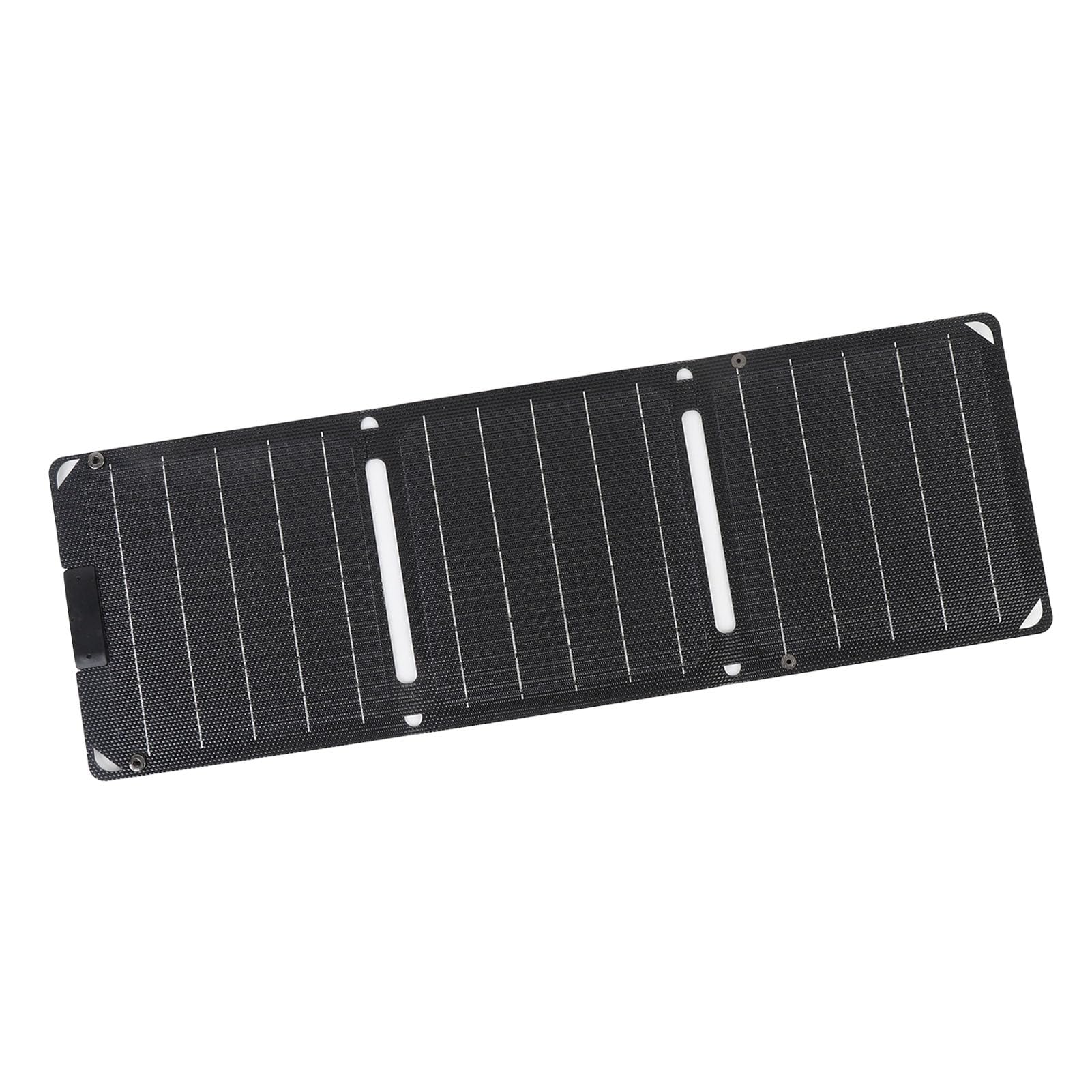 Cryfokt Caricatore Monocristallino Portatile Compatto con Pannello Solare da 30 W per Laptop, Tablet, Telefoni, Viaggi All'aperto