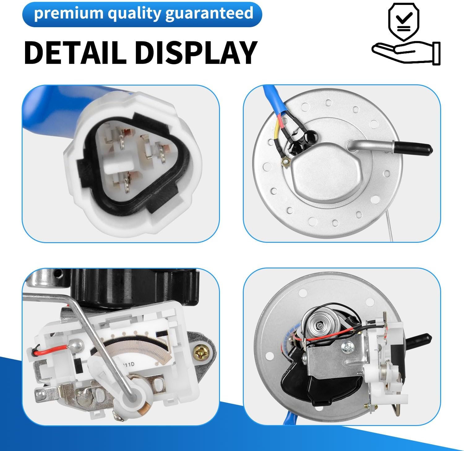 15100-01H00 Upgraded Fuel Pump Assembly Compatible With Suzuki GSX-R600 GSX-R750 2006-2007 Models Replaces 1510001H00 15100-01H00-E00 - Image 5
