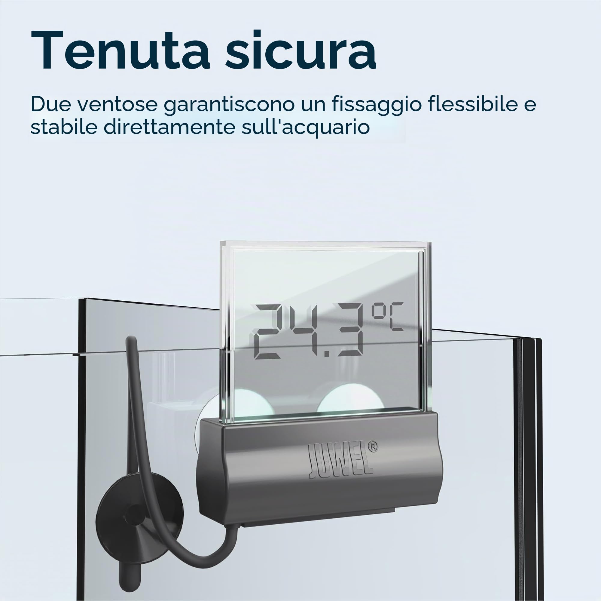 JUWEL Aquarium - Termometro digitale 4.0 – adatto per tutti gli acquari