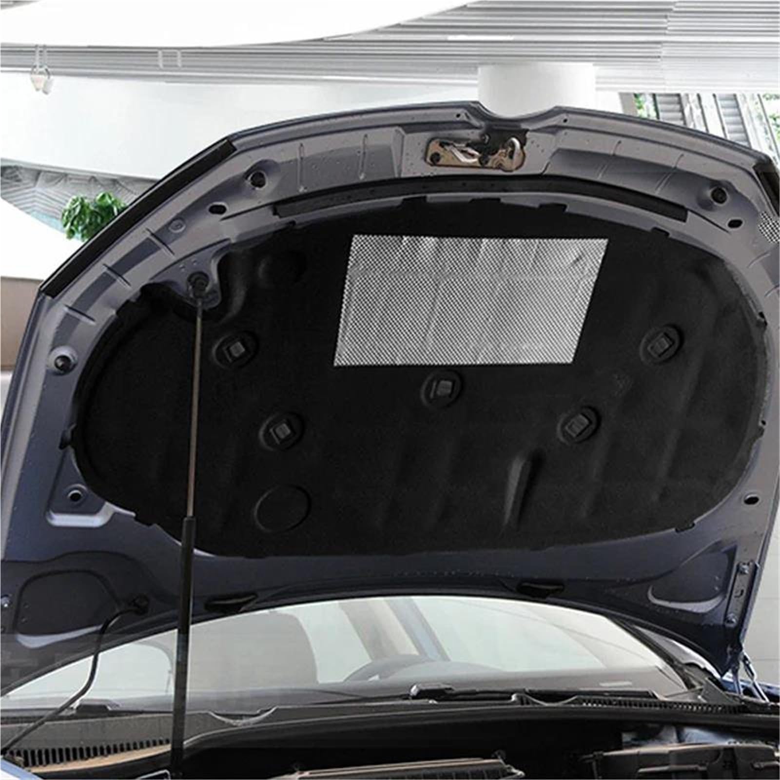Isoliermatte Für VW Für GOLF MK6 MK7 Auto Frontabdeckung Motor Firewall Wattepad Dichtung Heizhaube Isolationsschicht Schalldämmung Auto Dämmung(A)