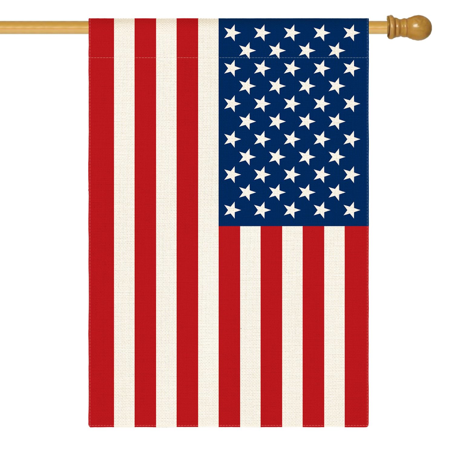 Photo 1 of AVOIN colorlife American Stars and Stripes Patriotic House Flag 28x40 Inch