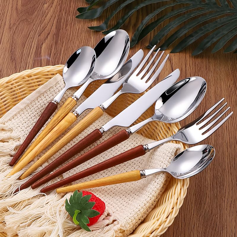 Set Cuchillos Cocina 4 Piezas Acero Inox miniatura 2