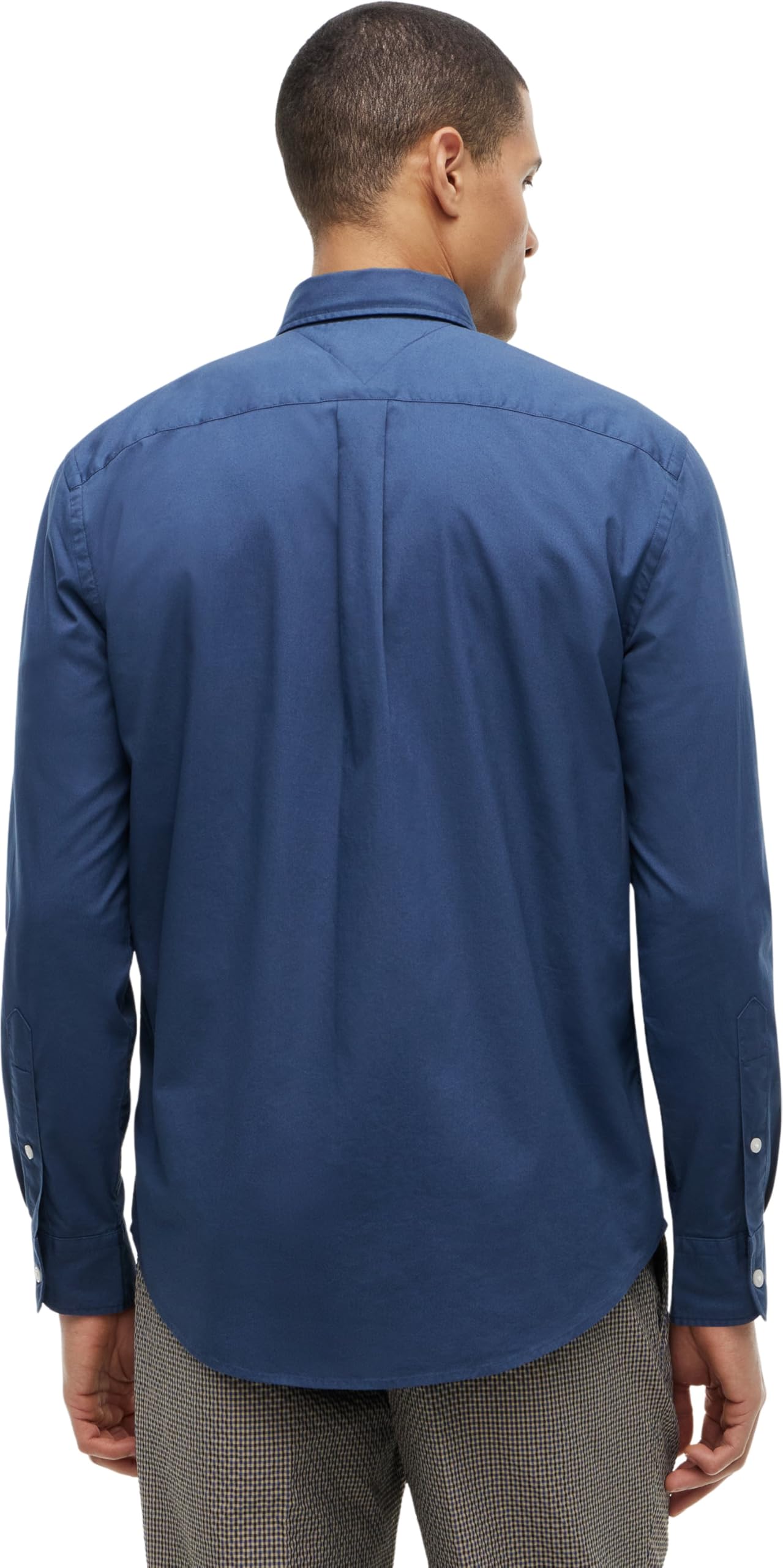 Tommy Hilfiger Herren Hemd Flex Poplin Solid Regular Fit
