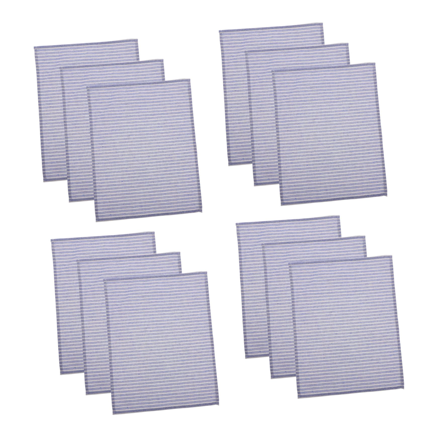 Serviettes de table tissu lavables Cabilock lot de 12 serviettes réutilisables fête