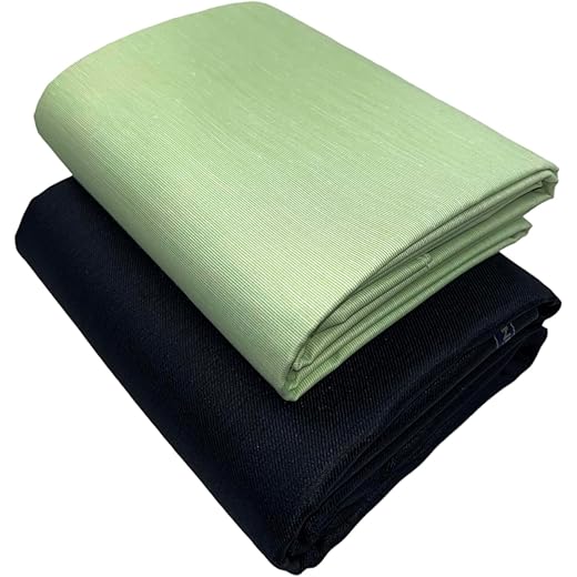 JHABAKS Premium Cotton Blend Fabric - 2.25m