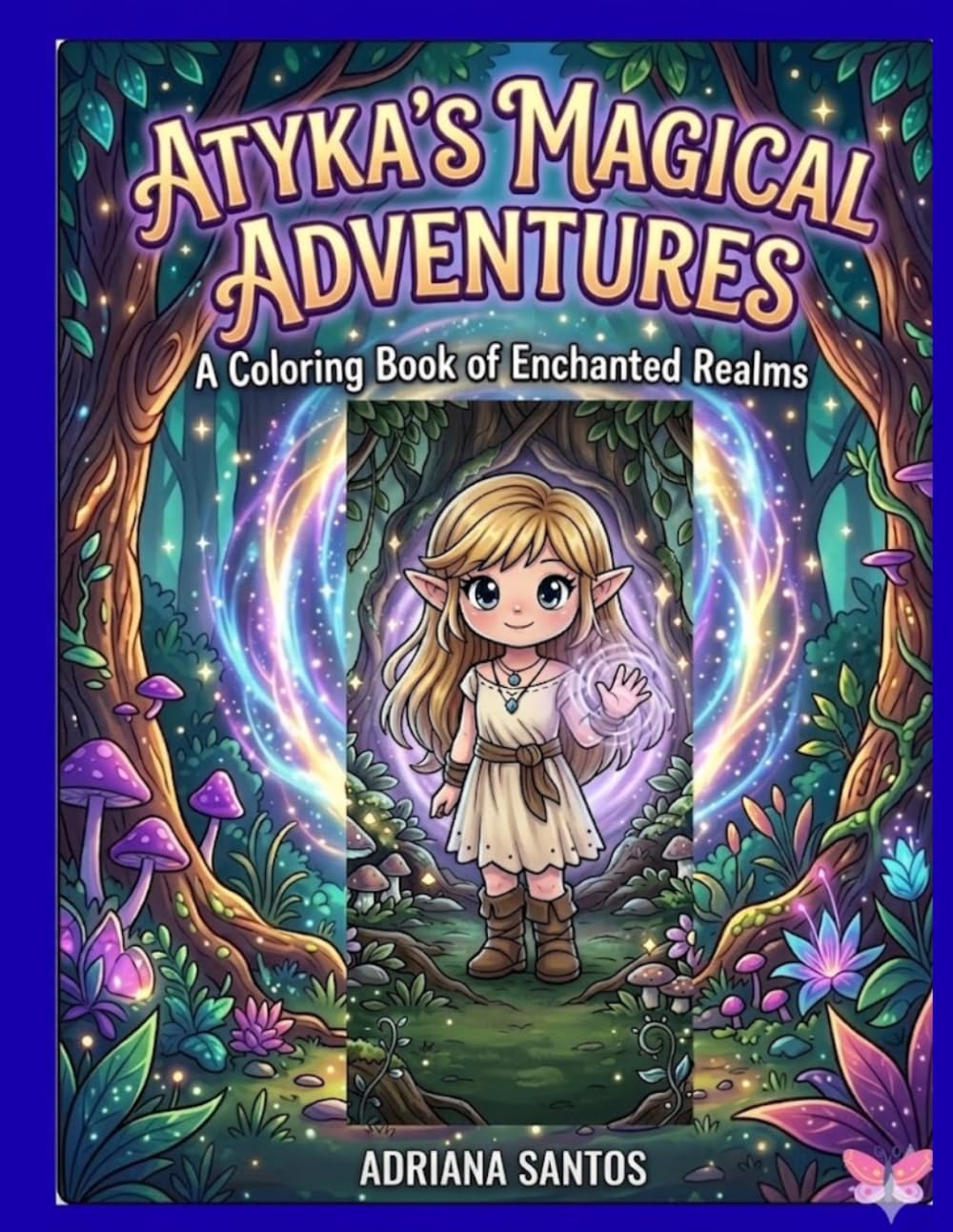 ATYKA'S MAGICAL ADVENTURE: A Coloring Book of Enchanted Realms