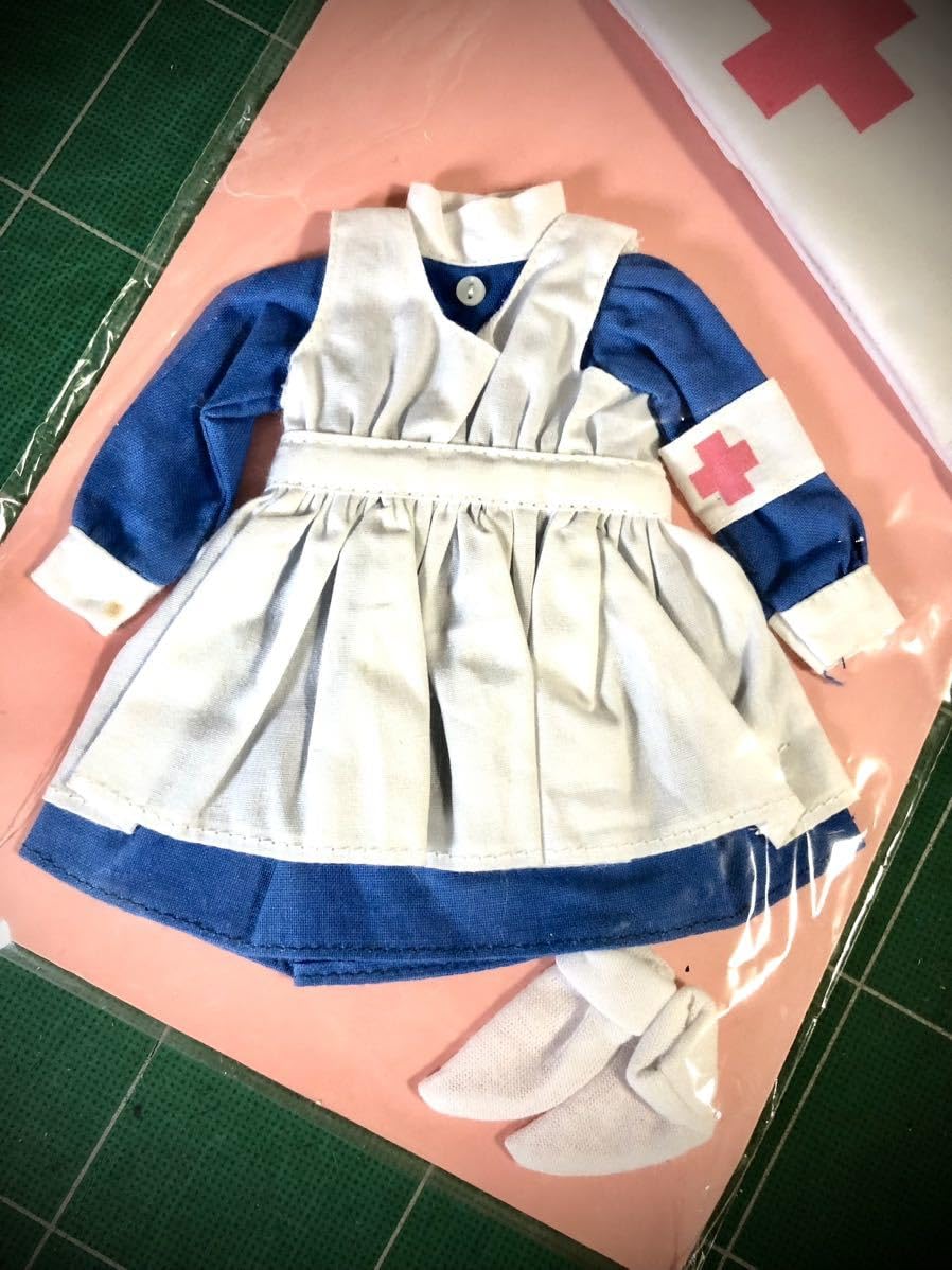 Amazon.co.jp: Doll Costume Nurse Set Pullip : Toys & Games