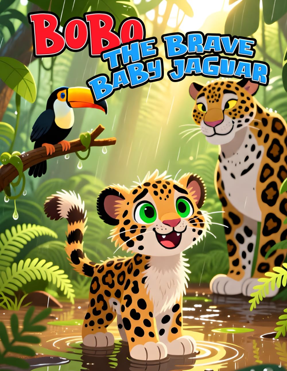 Bobo the Brave Baby Jaguar: A Gentle Jungle Adventure About True Courage : Perfect for Ages 3-8
