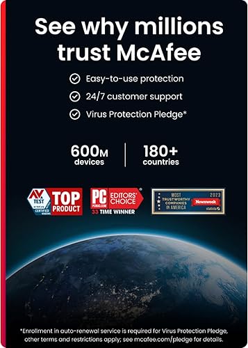 Miniatura 8 de McAfee Protección total 2022  Dispositivos ilimitados  Software de seguridad de Internet antivirus  VPN, administrador de contraseñas, controles