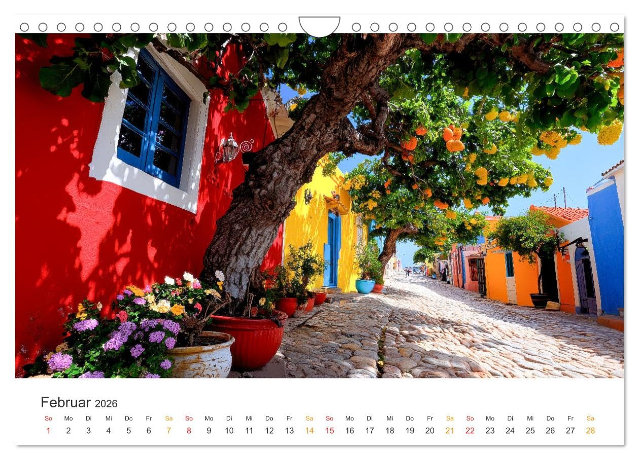 Curaçao - paradiesische Insel in der Karibik (Wandkalender 2026 DIN A4 quer), CALVENDO Monatskalender: Balsam für die Seele - Sonne, Strand, Meer, Willemstad.