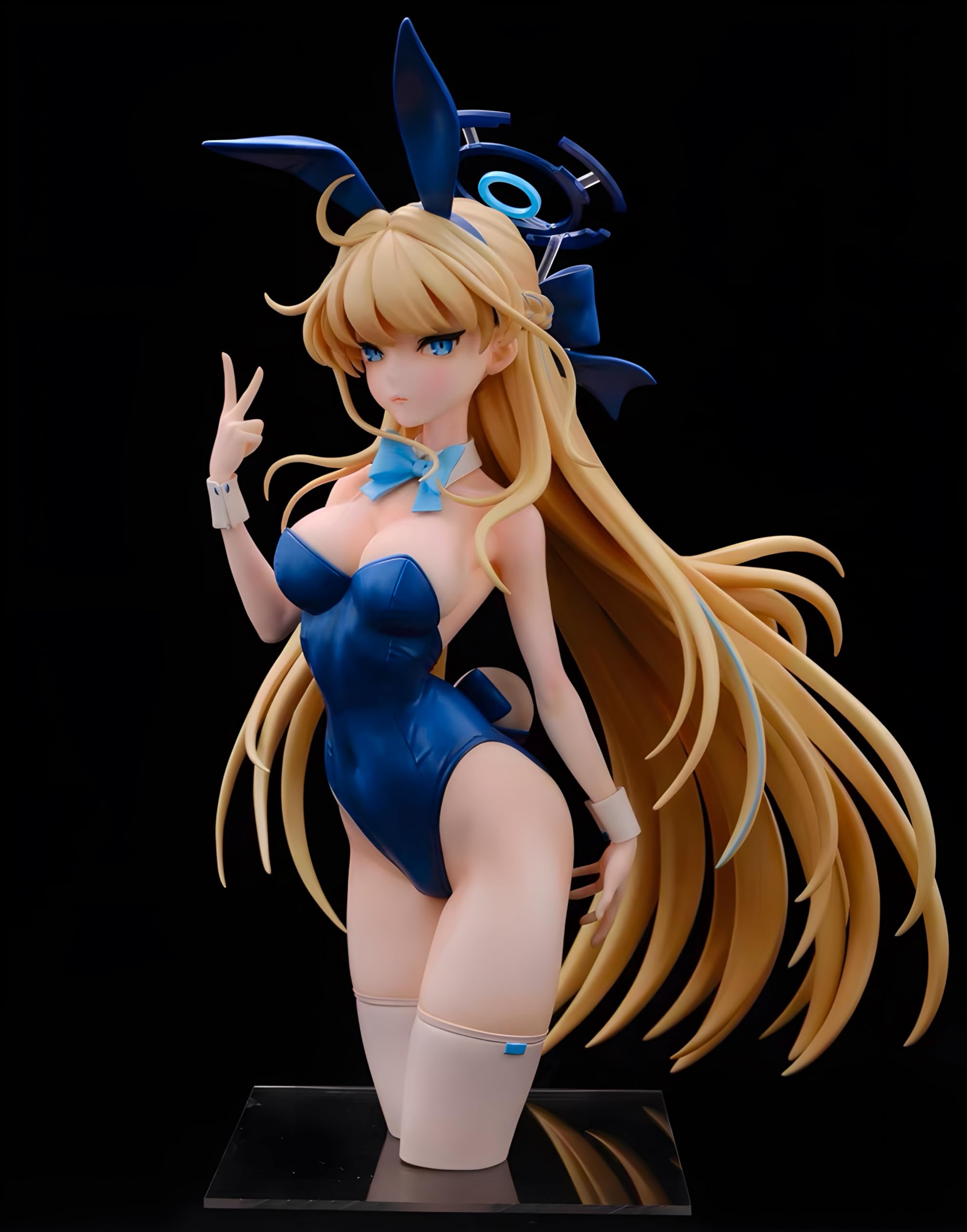 Amazon | 1/4 ガレージキット フィギュア250mm 未塗装 ブルー