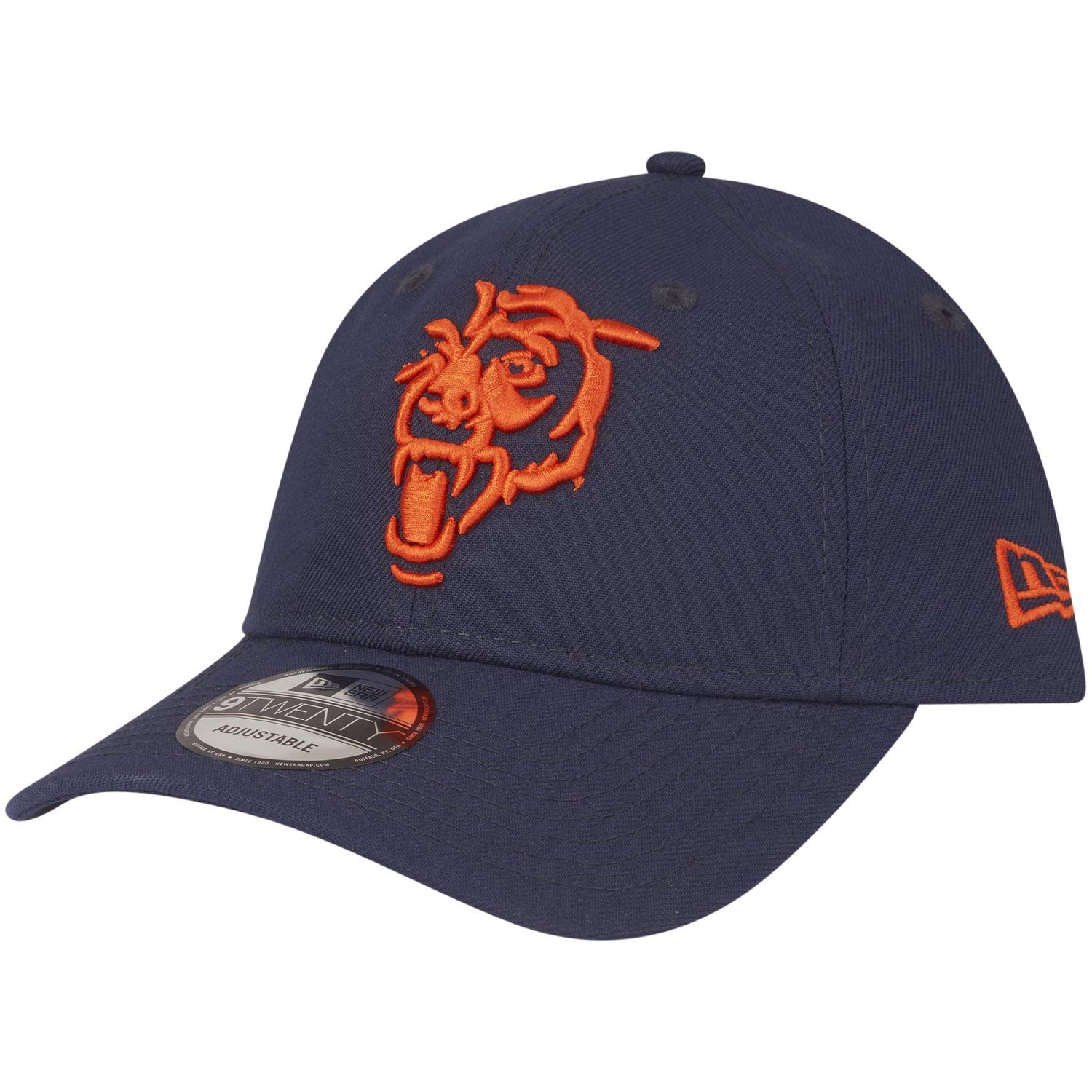 New Era Unisex Chicago Bears 9Twenty Strapback Cap - Elemental - One Size