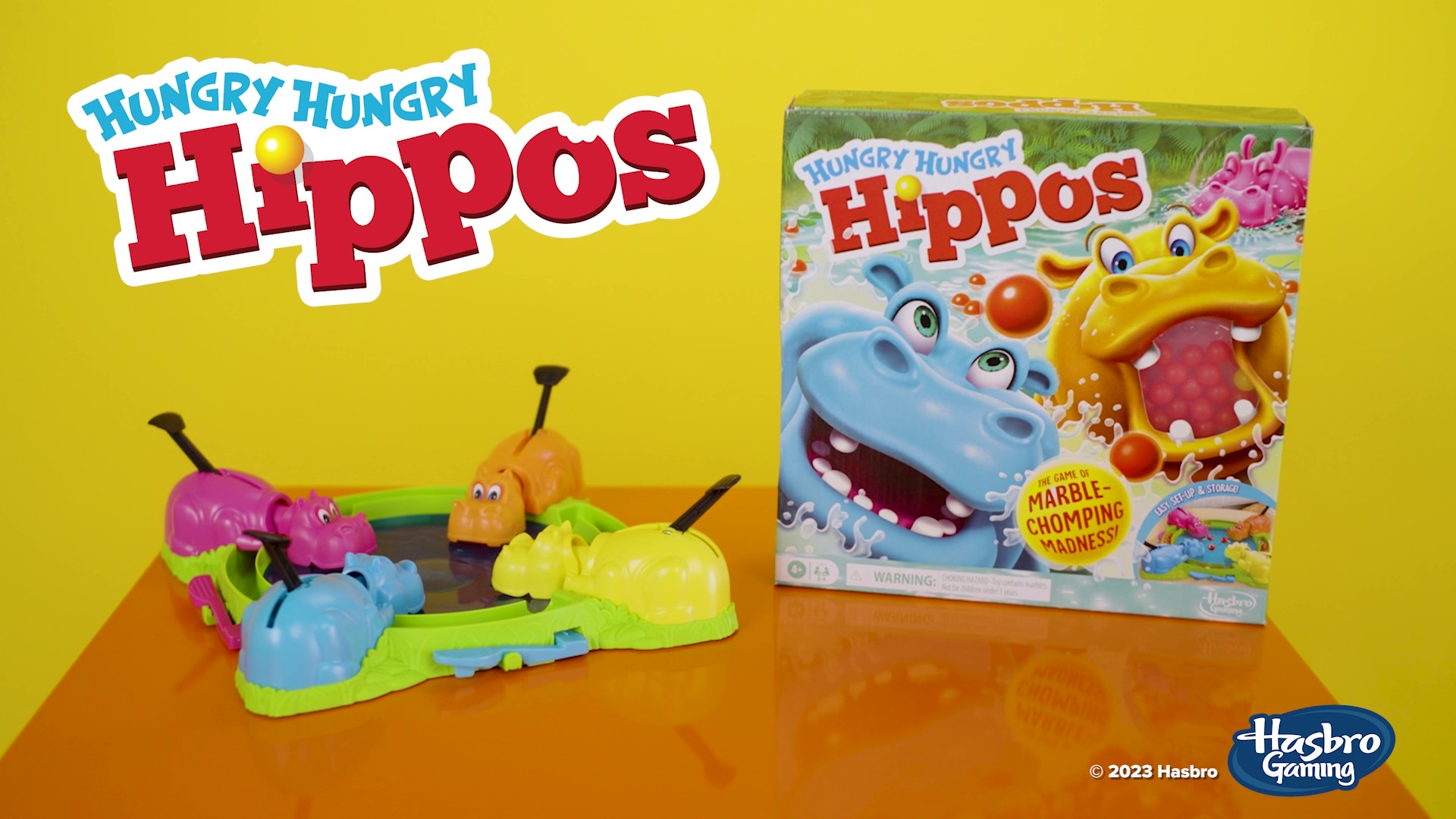 Palline Di Ricambio Hasbro Per Hungry Hungry Hippos 1 Gialla E 4 Rosse