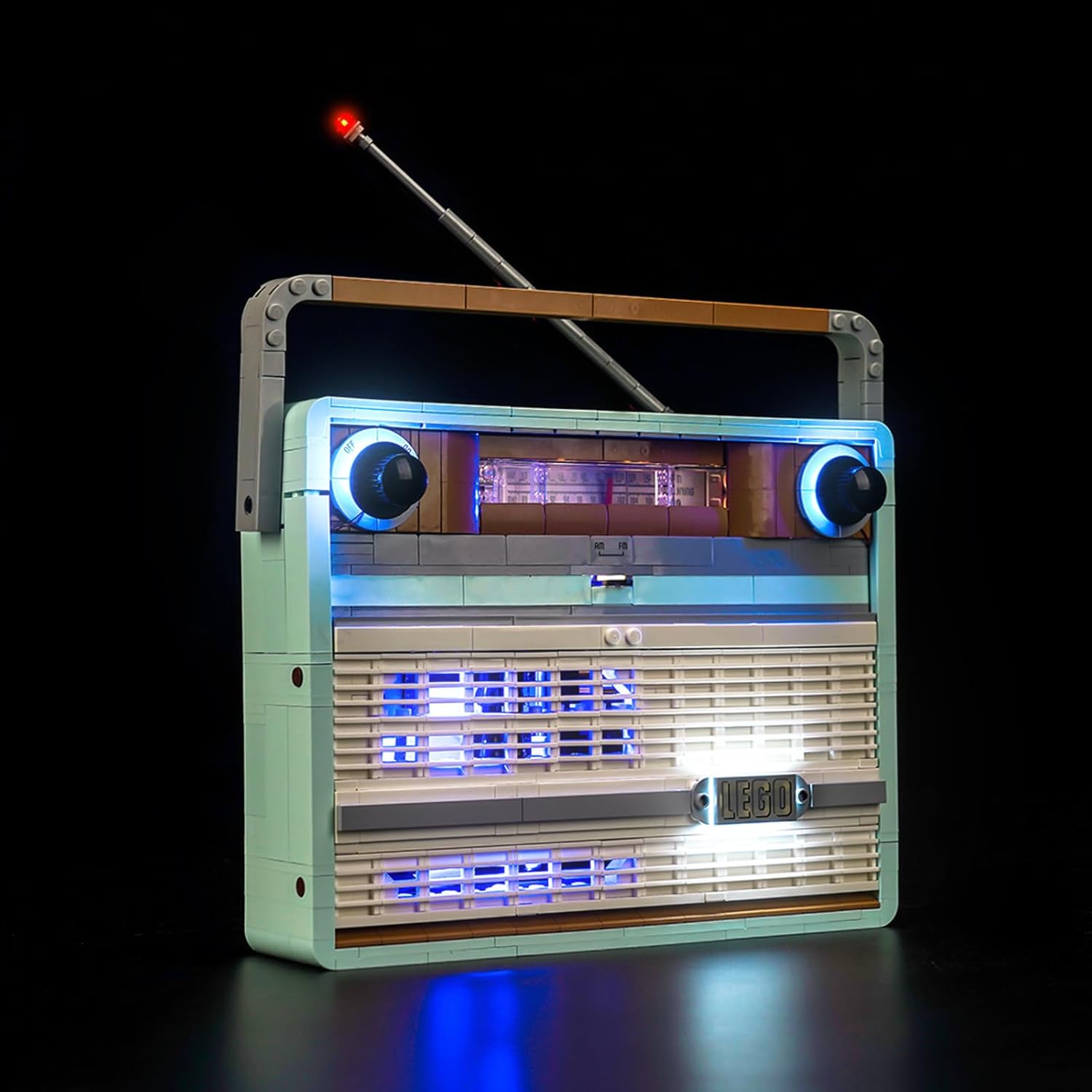 BrickBling Light Kit Compatible with Lego Retro Radio, Creative Lighting Compatible with Lego 10334 Vintage Radio (Lights Only, No Bricks)
