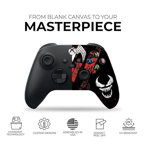 Miniatura 3 de DreamController Carnage Custom X-box Controller Wireless compatible with X-box OneX-box Series XS Proudly Customized in USA with Permanent HYDRO-DIP