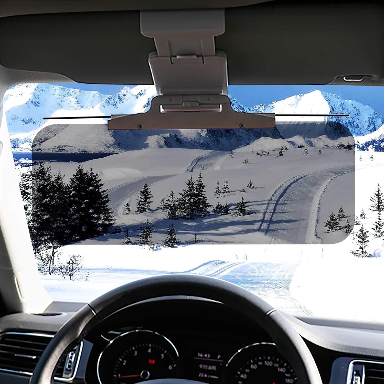 2 Pack Sun Visor for Car, Car Visor Extender Sun and Snow
