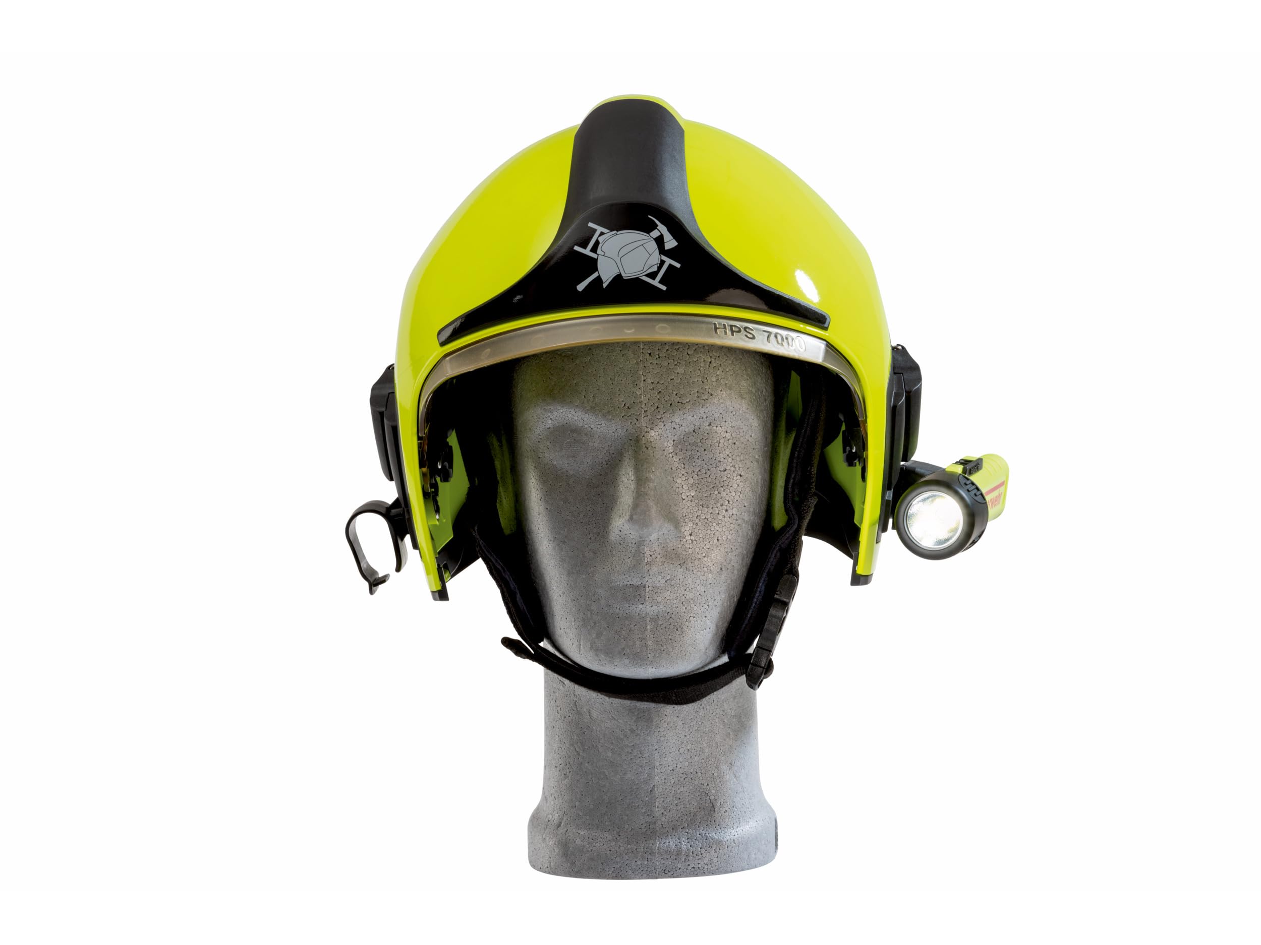Parat PX1 6912266158 Shorty Feuerwehr Edition - Linterna (80 lúmenes, luz de seguridad con soporte y pilas, bombilla)