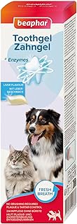 BEAPHAR - Zahngel Für Hunde Und Katzen - Zahnpflege Ohne Zahnbürste - Schützt vor Plaque Und Zahnstein - Mit Leber-Geschmack - Ohne Fluoride - Keine Bürste Erforderlich - 100 g product image