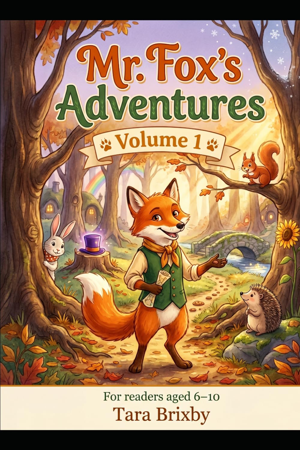 Mr. Fox's Adventures: 25 Magical Bedtime Stories for Kids Ages 4–10 Fun Read-Aloud Tales That Teach Values | Vocabulary Building Included | Perfect for Boys, Girls & Early Readers | Volume 1