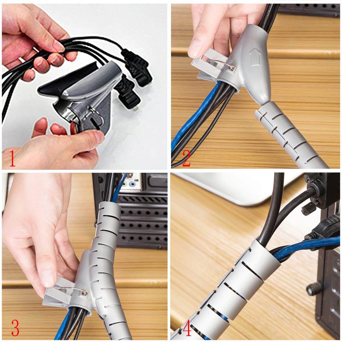 Kabelgoot voor Efficiënte Kabelorganisatie - Flexibele Cable Management Oplossing voor