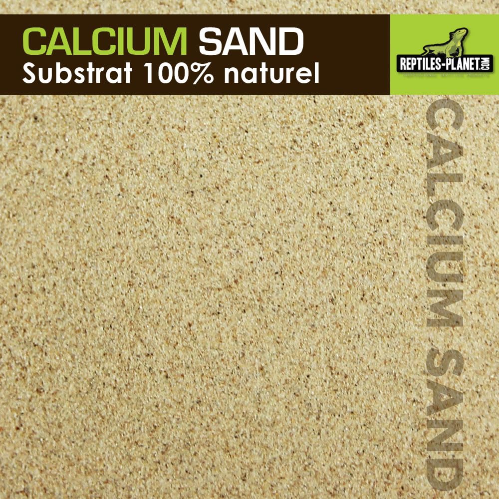 Rettili Planet Lettiera Sabbia di Calcio terrario Calcio Sand Colorado Yellow 5 kg