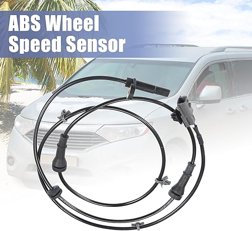 Miniatura 4 de uxcell Sensor de velocidad de rueda delantera izquierda derecha ABS Sensor No.479101KA0A apto para Nissan Juke 1.6L CVT 2WD BASE 2011-2017