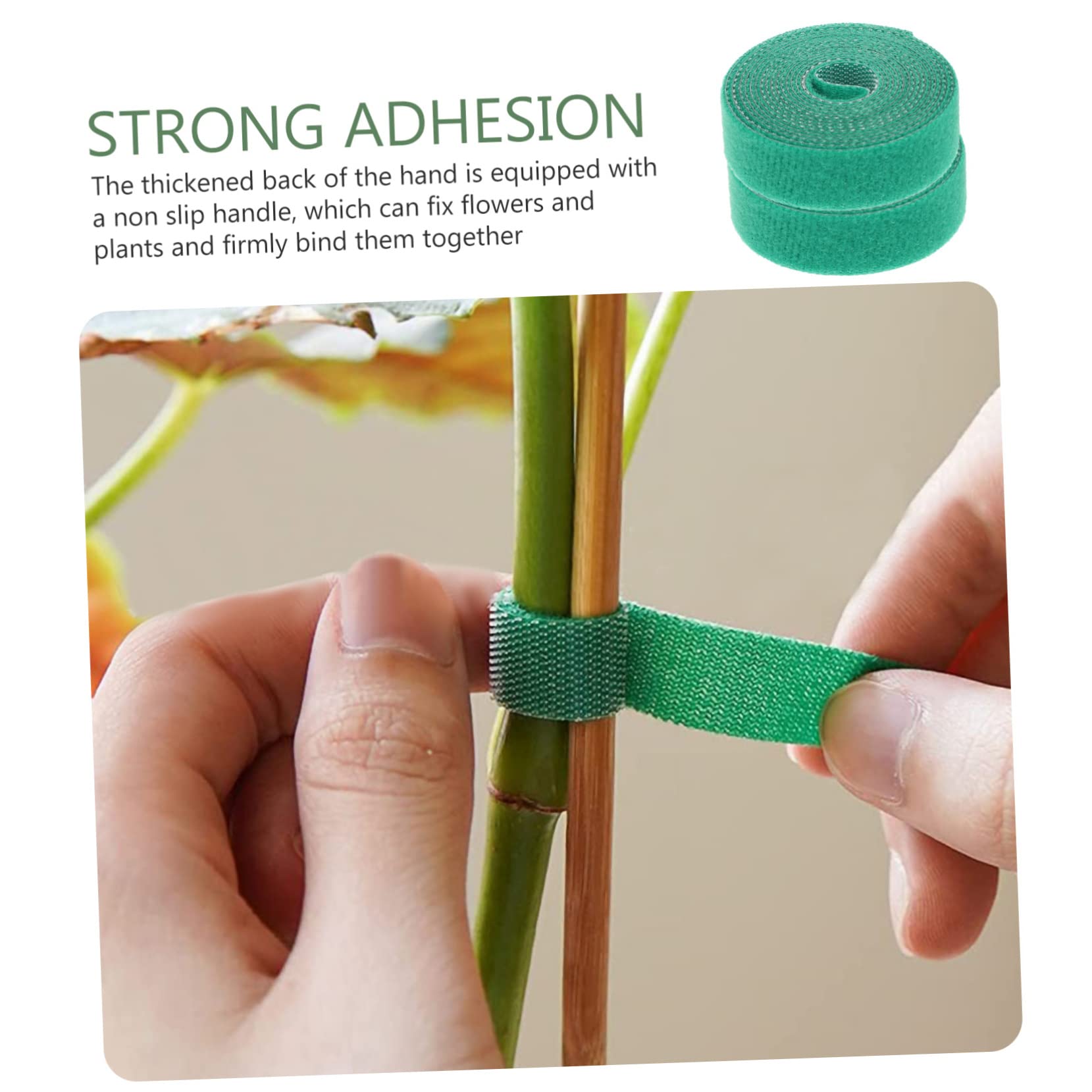 4stücke Wiederverwendbare Pflanzenbinder Flexible Gartenbänder Unterstützung Und Fixierung Von Pflanzen Pro Rolle Grün Für Tomaten Und Andere Gewächse
