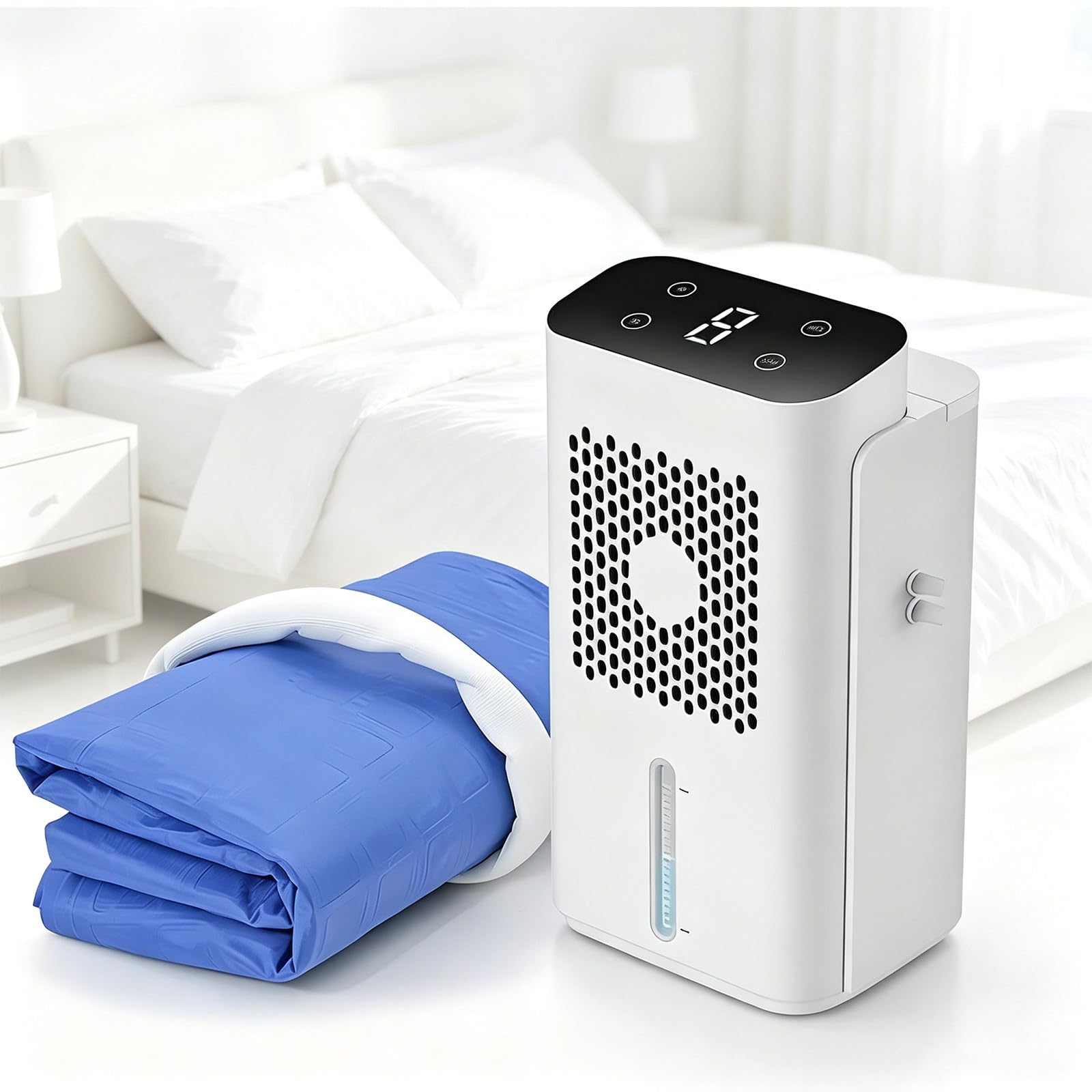 Gaoyongyong Hydro Cooled Mattress Pad & Dual-Purpose Bed Fan Cooler for Summer 160 * 140cm