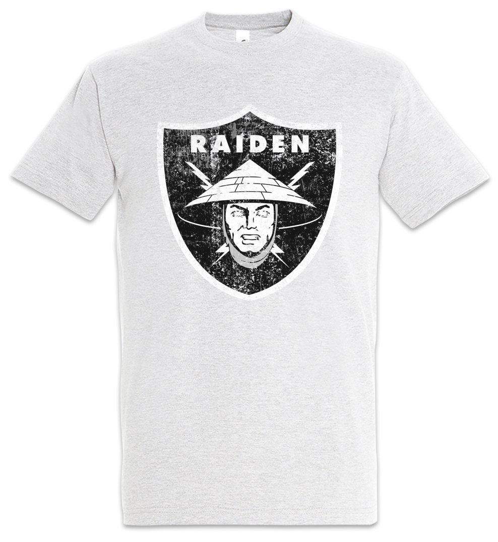 Urban Backwoods Men's Ash Raiden Logo T-Shirt Grey Size M