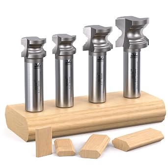 5/6/8/10mm Domino Tenons Router Bit for Wood Floating/Loose Tenons Routing